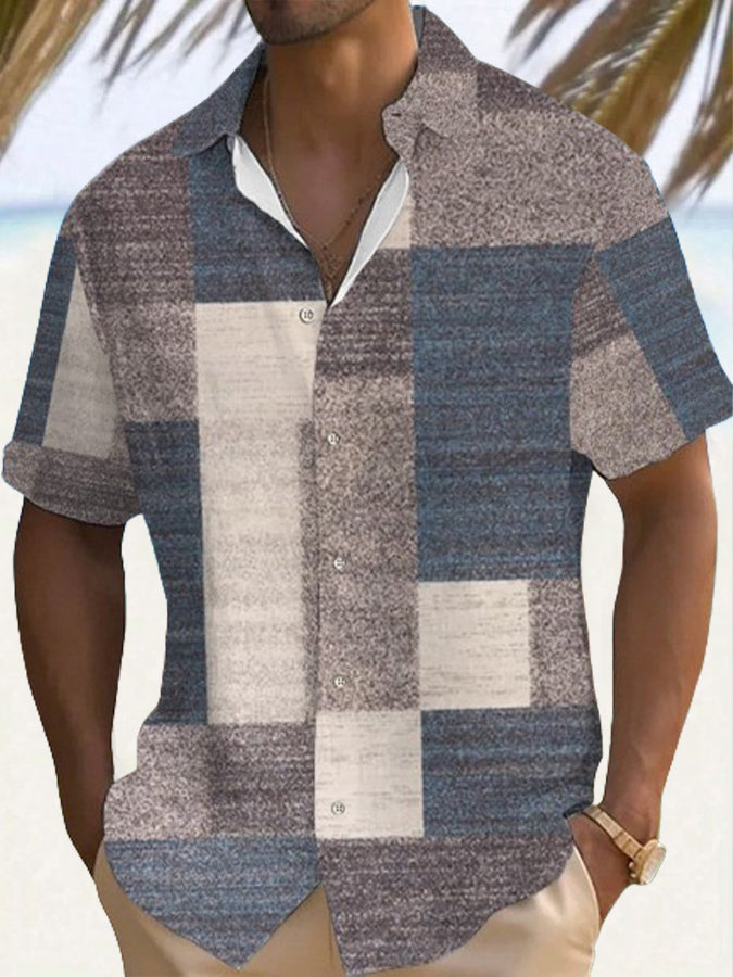 Varel | Camicia elegante a maniche corte
