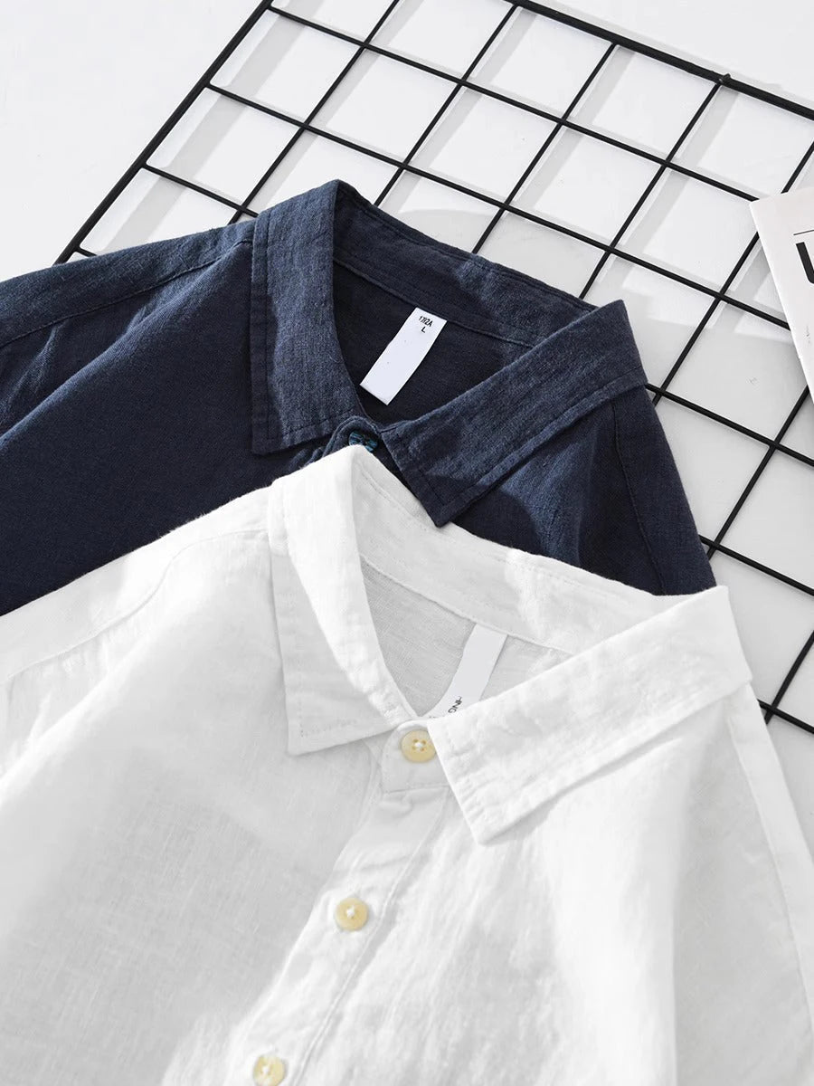 Varel | Camicia a maniche lunghe con colletto e tasca