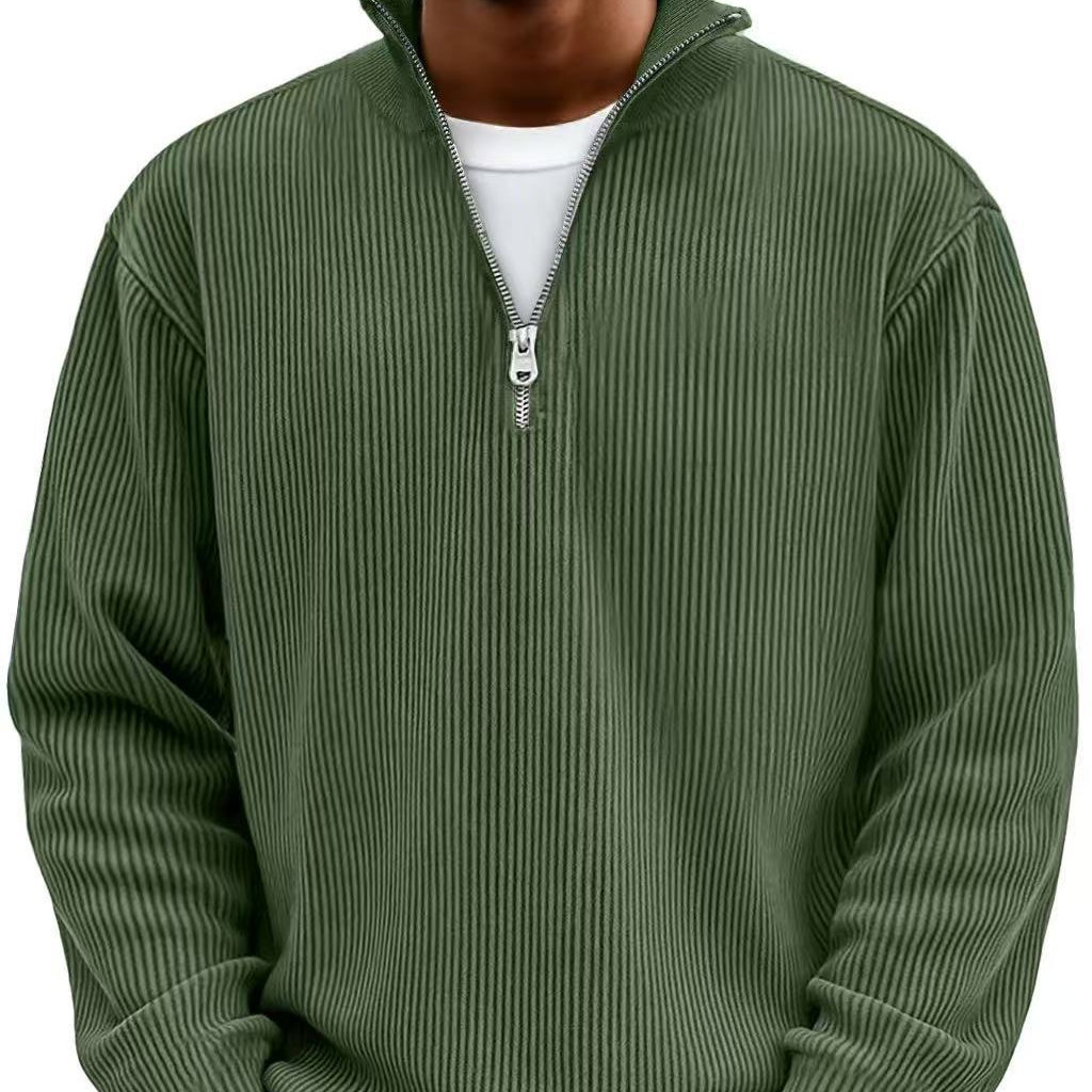 Varel | Maglione a mezza zip con maniche lung