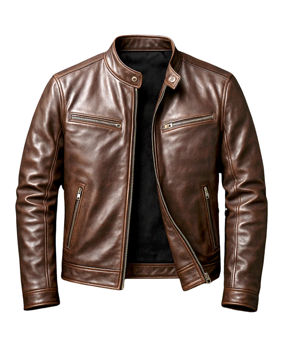 Varel | Giacca vintage in pelle