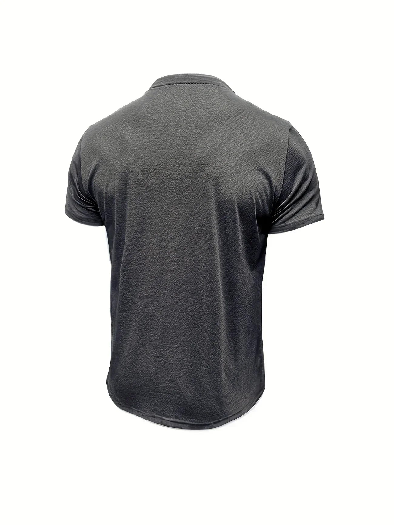 Varel | T-shirt elegante con colletto rotondo e tasca