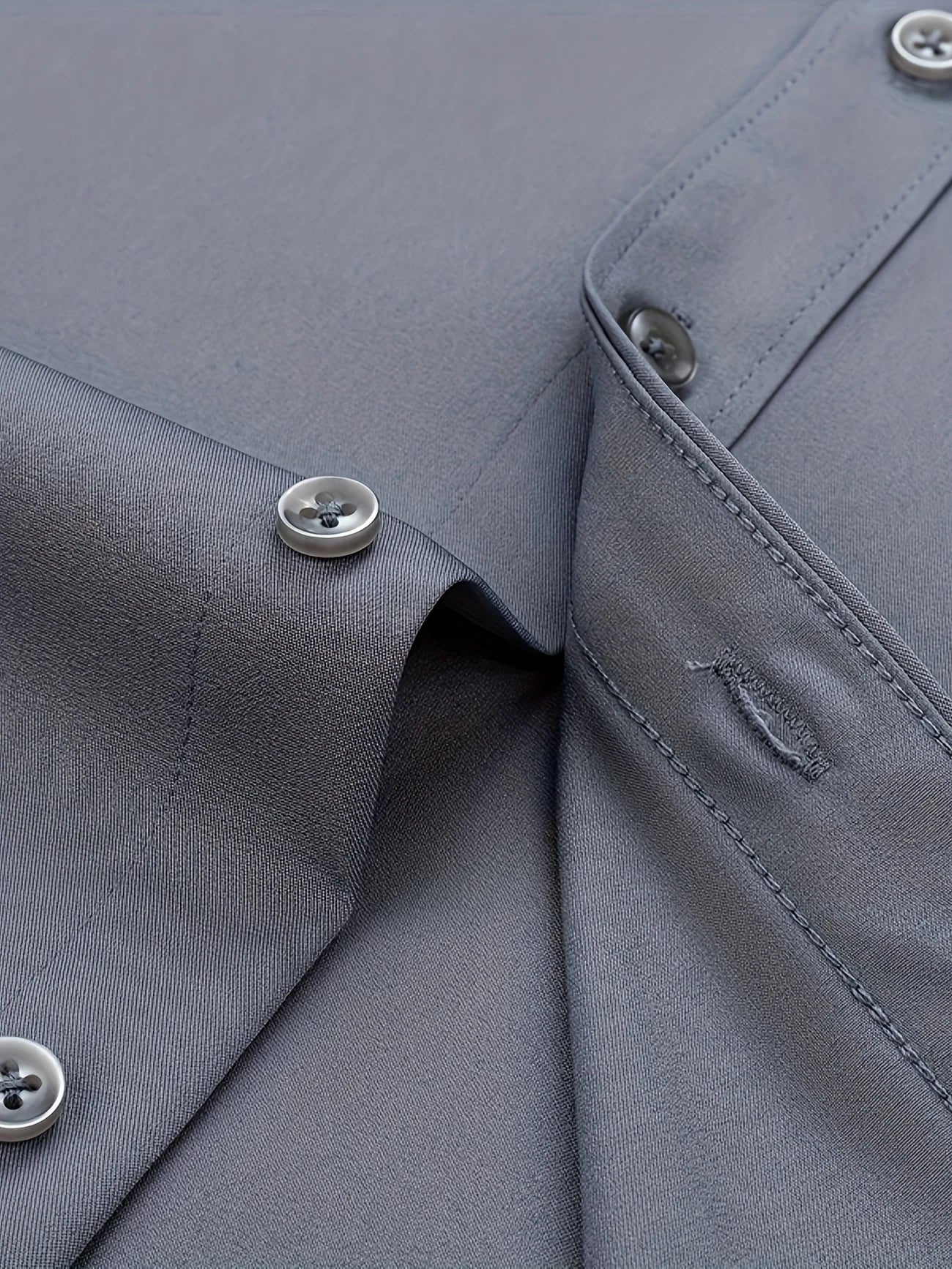 Varel | Camicia elegante a maniche lunghe con bottoni