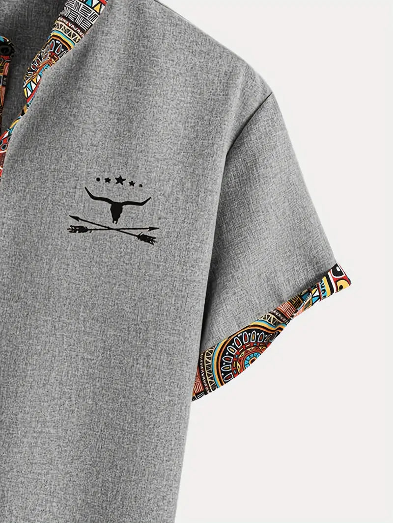 Varel | Camicia elegante a maniche corte