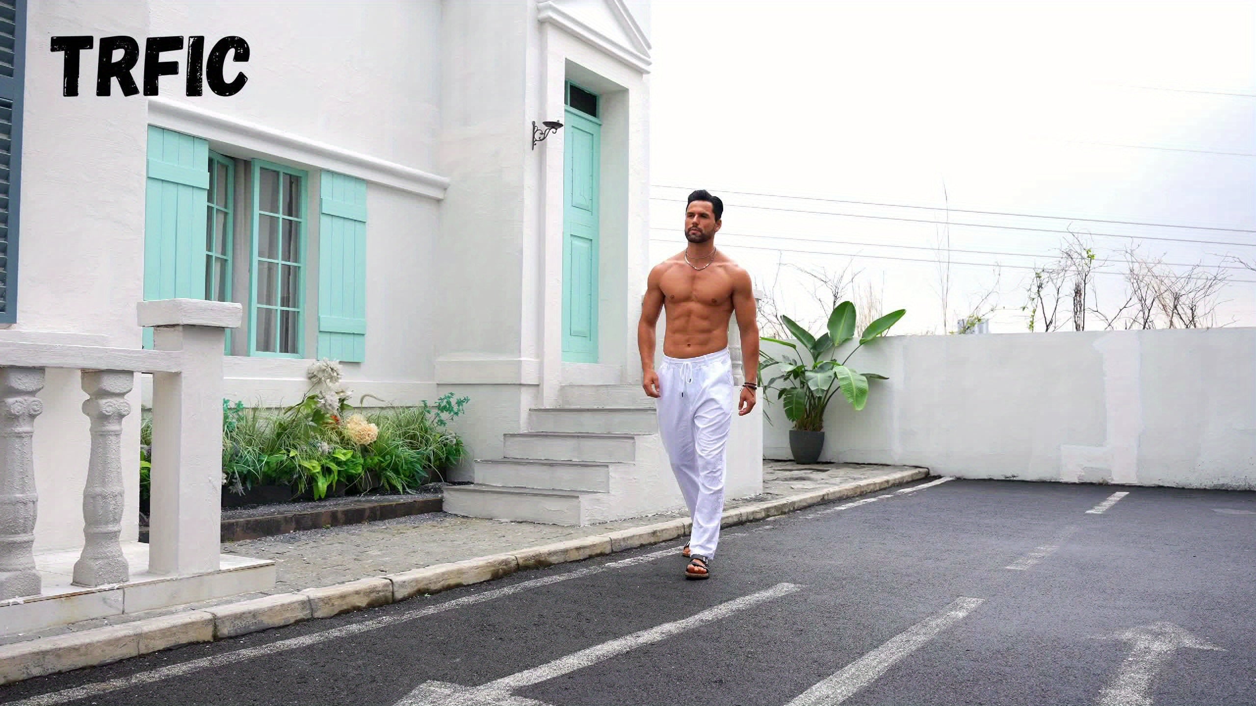 Varel | Pantaloni in lino da uomo