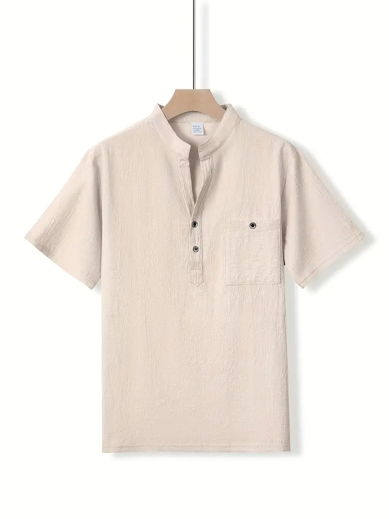 Varel | Camicia elegante a maniche corte