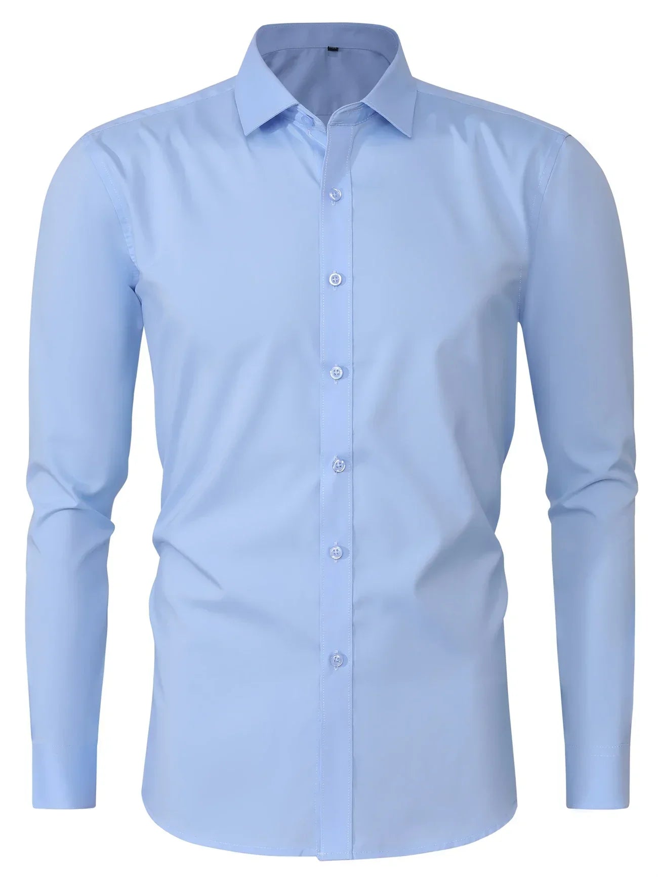 Varel | Camicia elegante a maniche lunghe con bottoni