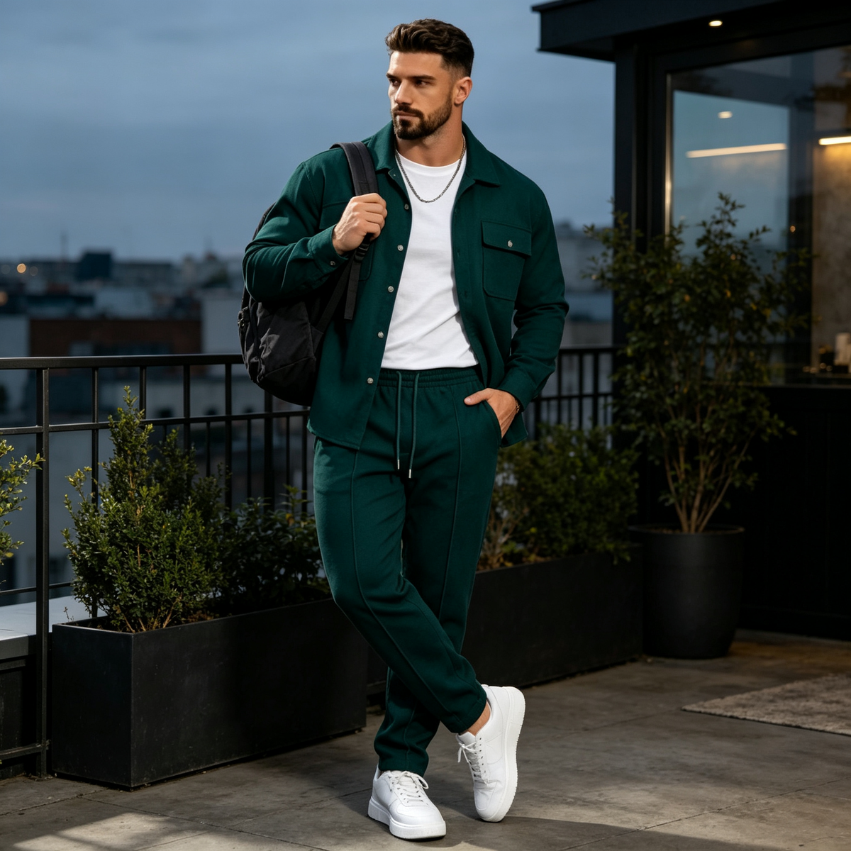 Varel | Set camicia a maniche lunghe e pantaloni