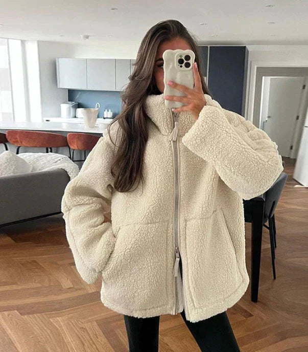 Varel | Giacca Teddyfleece