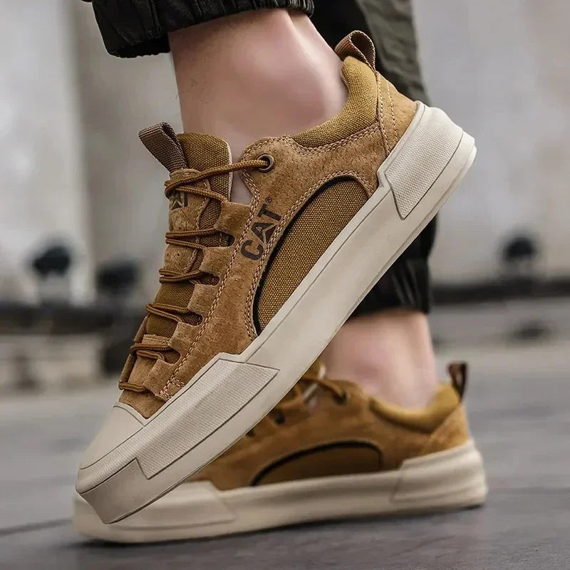 Varel | Scarpe in tela con lacci in camoscio per uso quotidiano