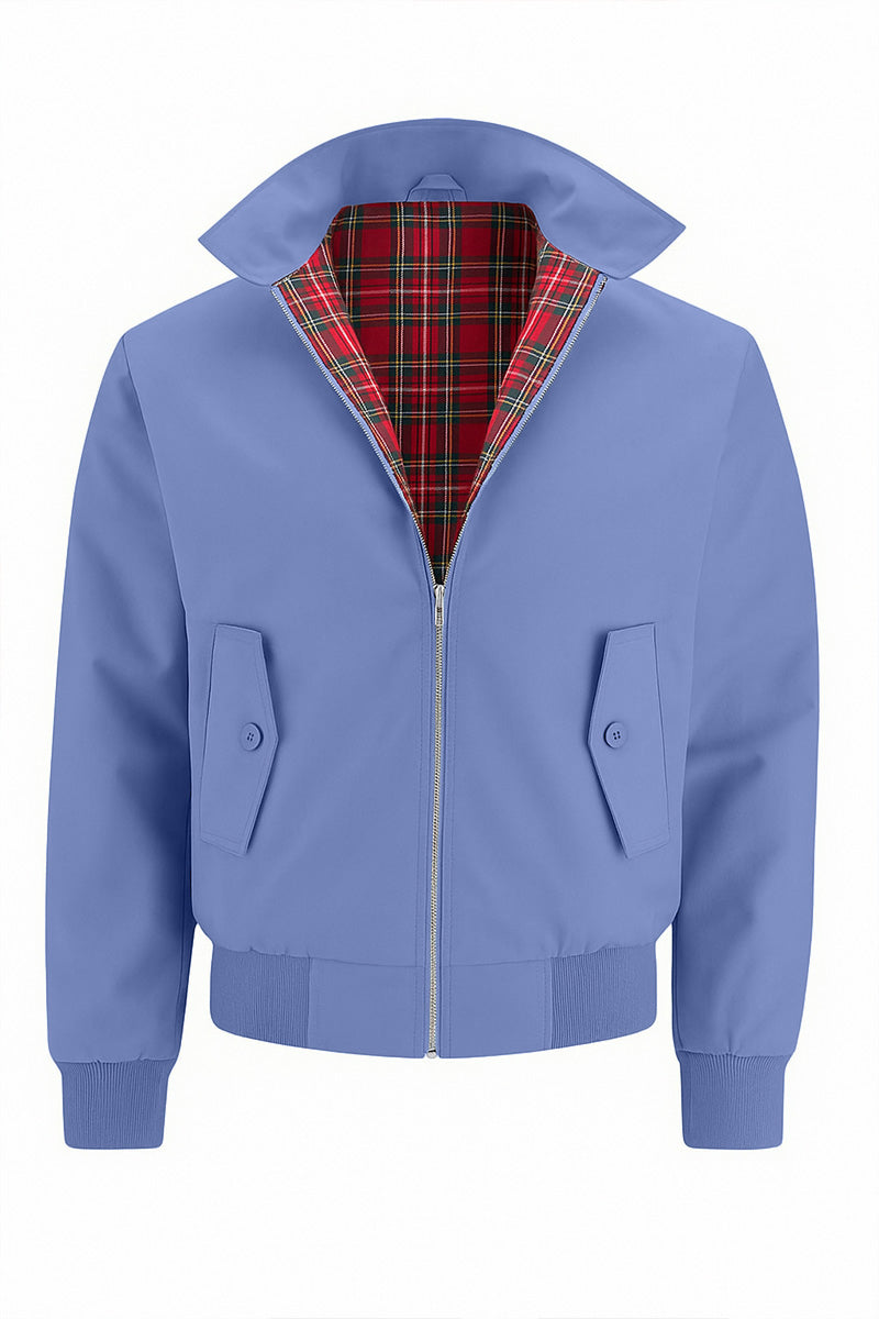 Varel | Giacca Harrington con fodera tartan