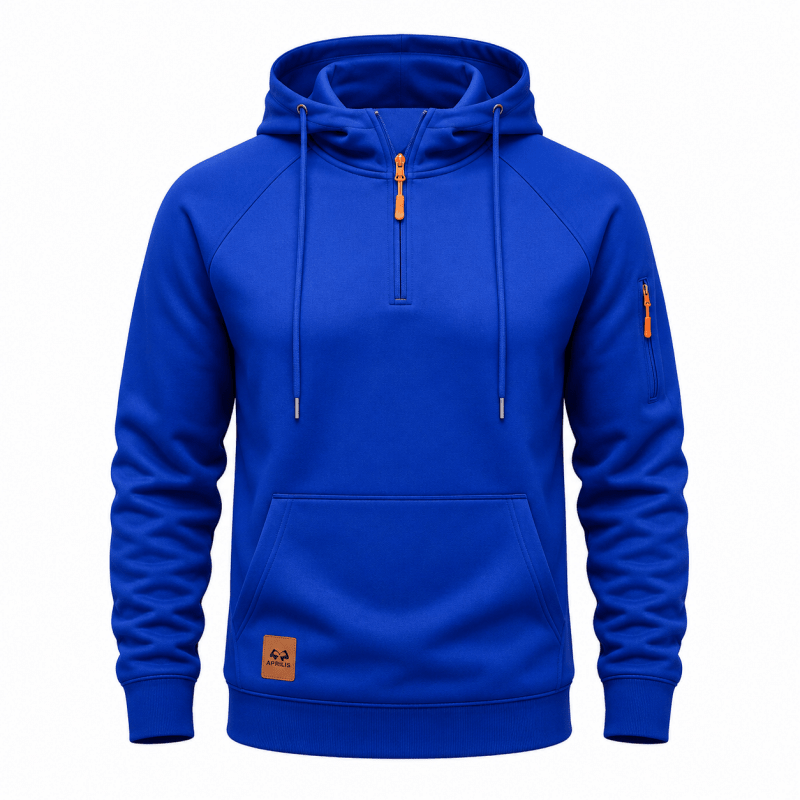 Varel | Felpa con cappuccio e zip fino al ginocchio