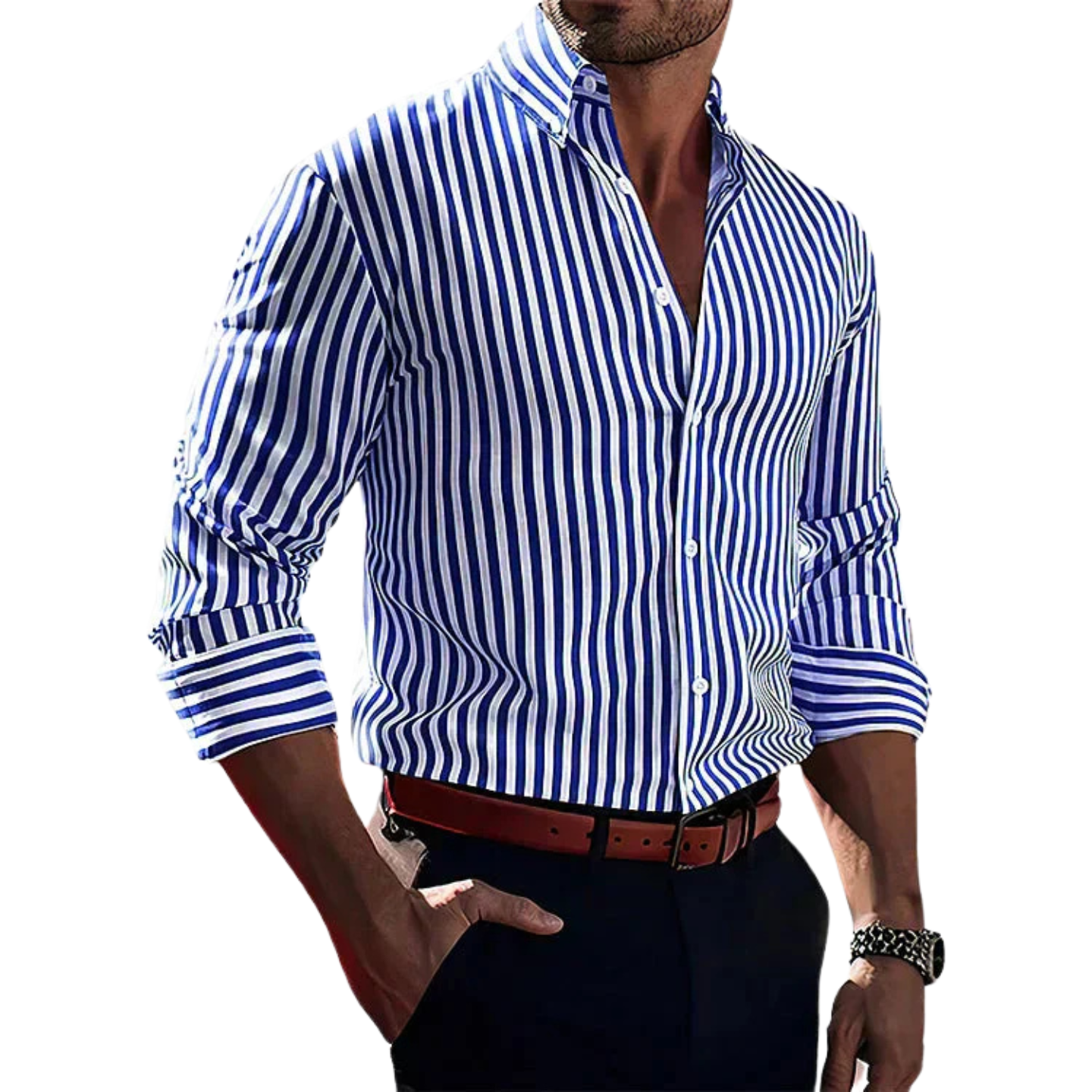 Varel | Camicia Confidence a righe