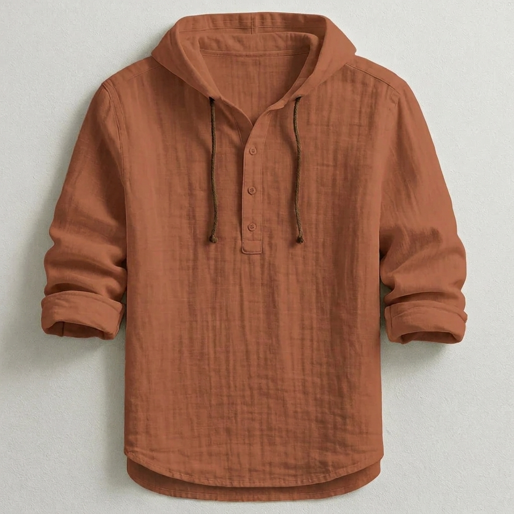 Varel | Camicia di lusso con cappuccio