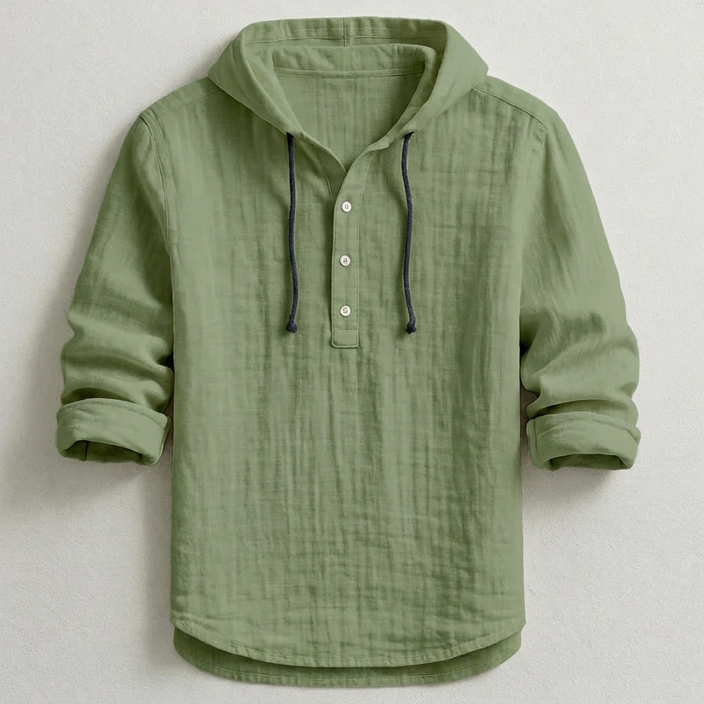 Varel | Camicia di lusso con cappuccio