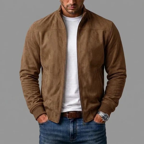 Varel | Giacca bomber in camoscio