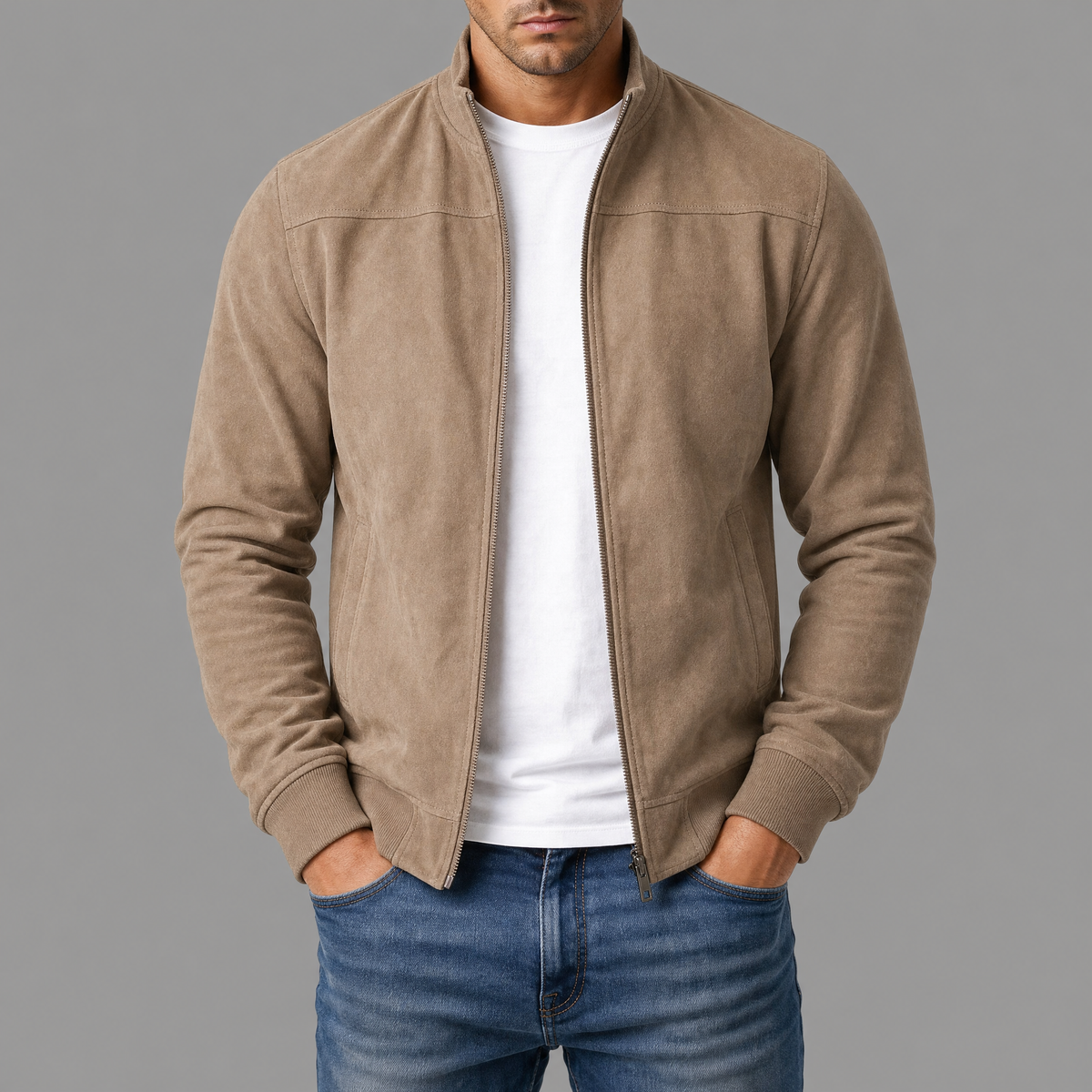 Varel | Giacca artigianale in camoscio