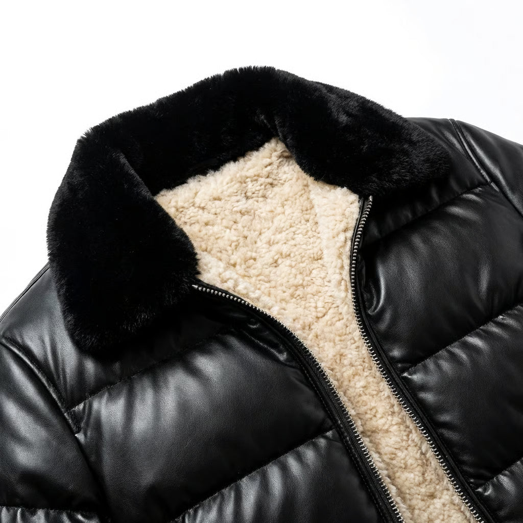 Varel | Giacca imbottita calda dal look vintage