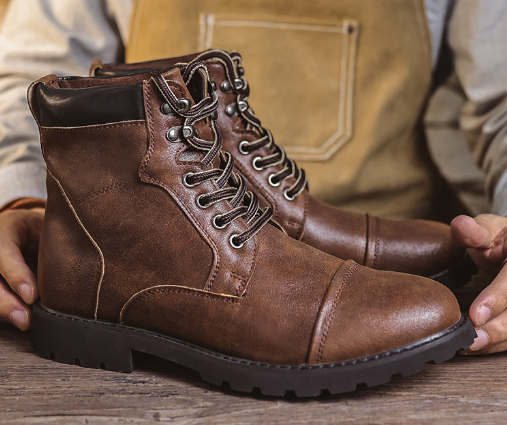 Varel | Stivali da uomo in pelle premium
