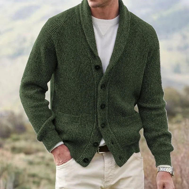 Varel | Cardigan a maniche lunghe con bottoni
