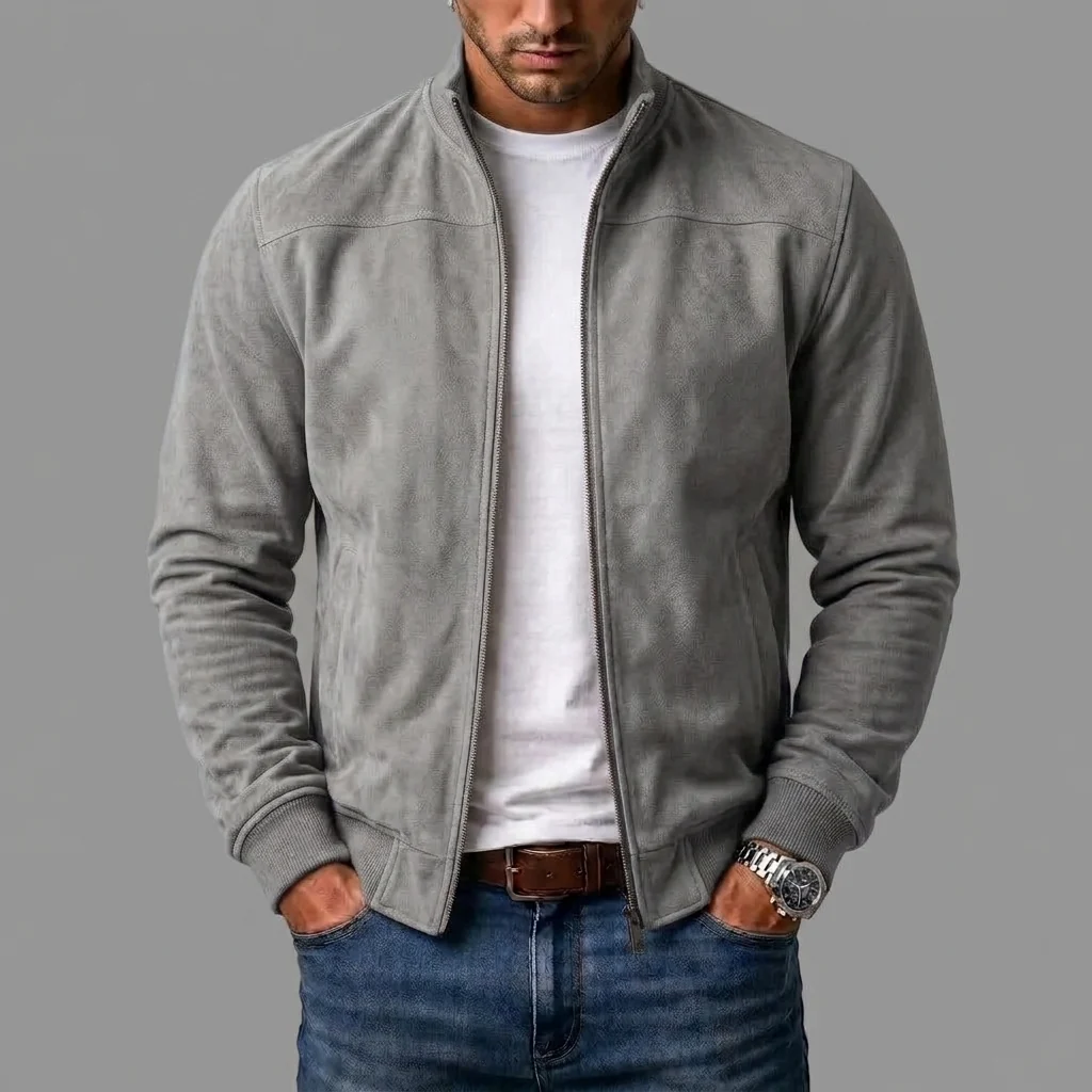 Varel | Giacca bomber in camoscio