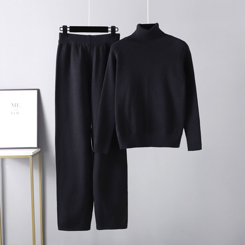 Varel | Completo due pezzi Lounge in maglia intrecciata