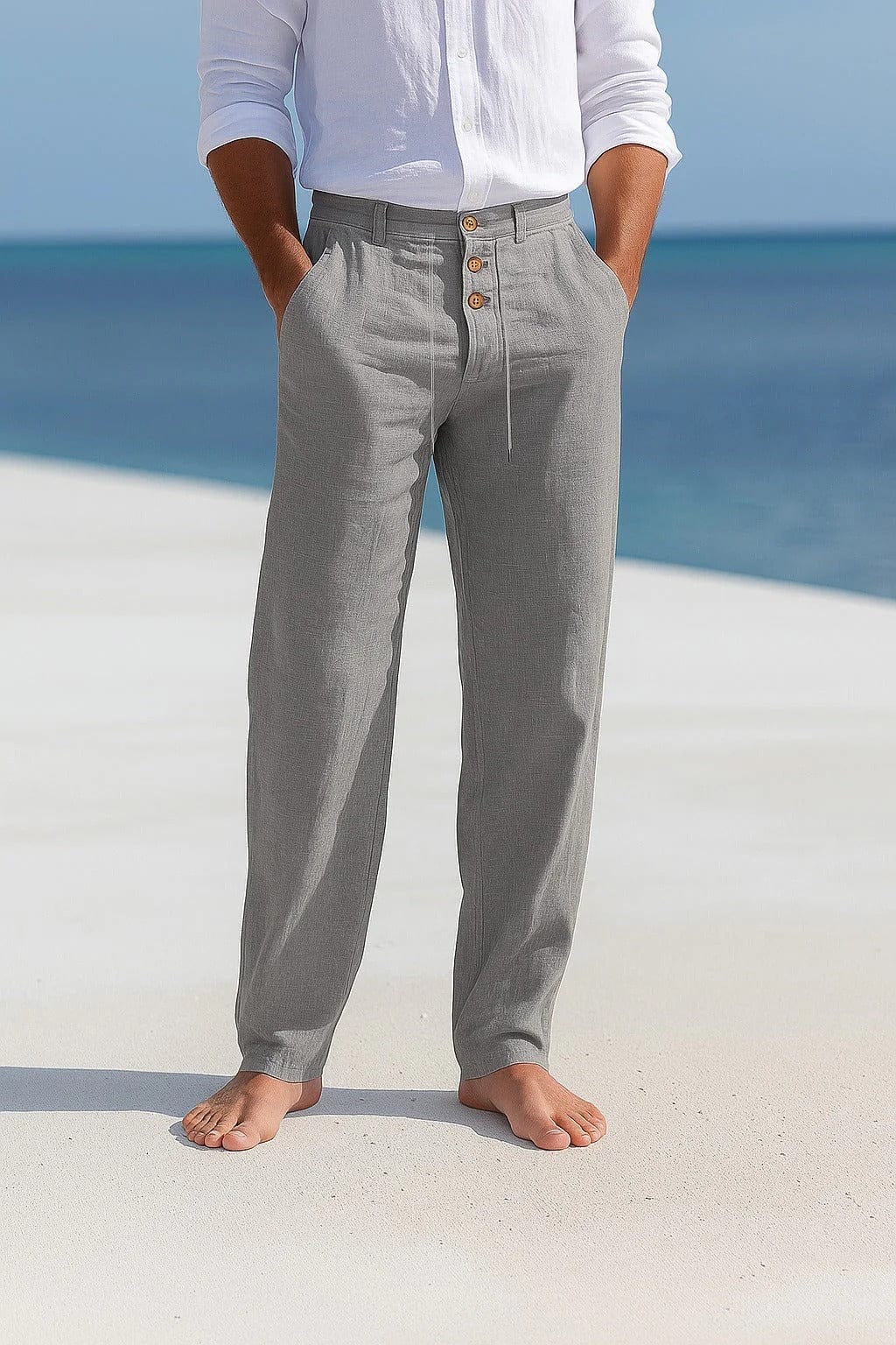 Varel | Pantaloni comodi in lino