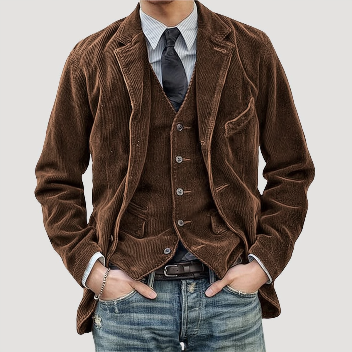 Varel | Giacca e gilet vintage