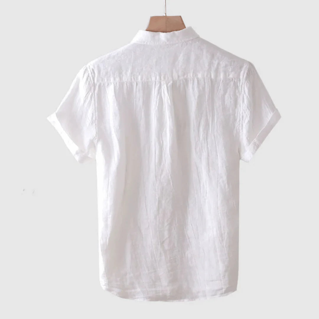 Varel | Camicia elegante a maniche corte con bottoni