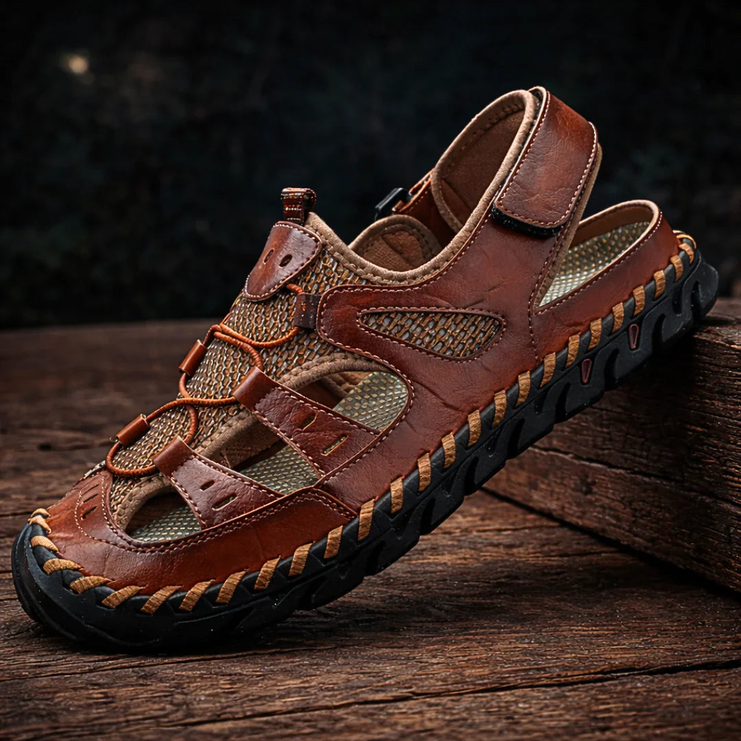 Varel | Comodi sandali in pelle