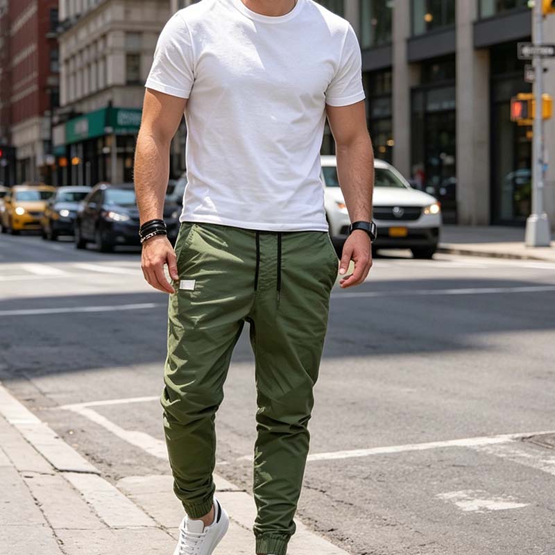 Varel | Pantaloni sportivi casual con coulisse