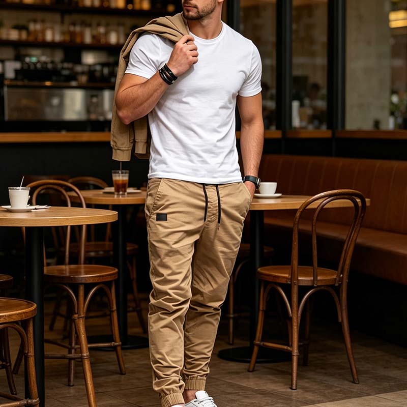 Varel | Pantaloni sportivi casual con coulisse