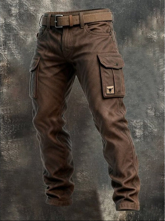 Varel | Pantaloni cargo casual dalla vestibilità aderente