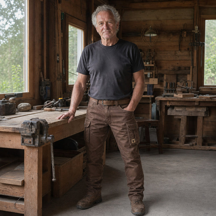Varel | Pantaloni cargo casual dalla vestibilità aderente