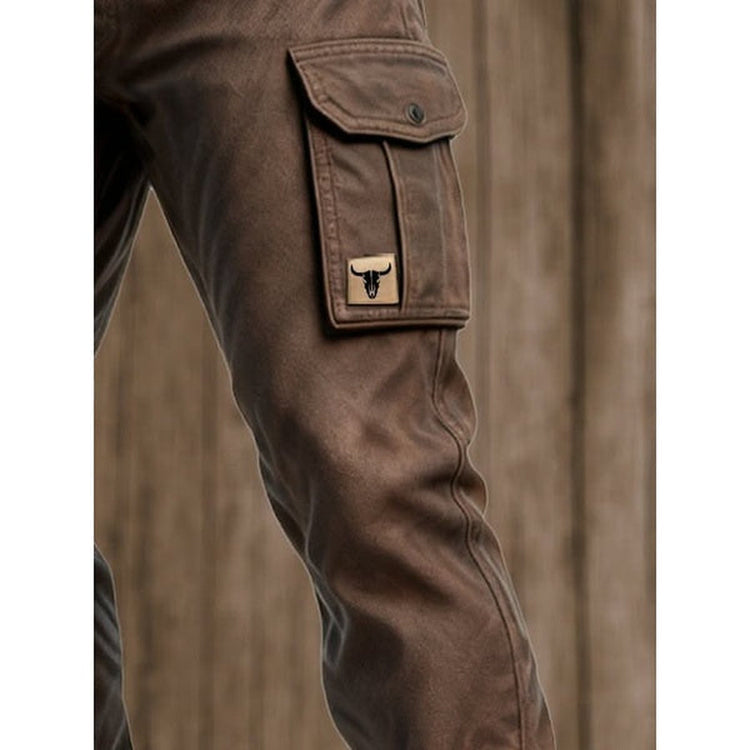 Varel | Pantaloni cargo casual dalla vestibilità aderente